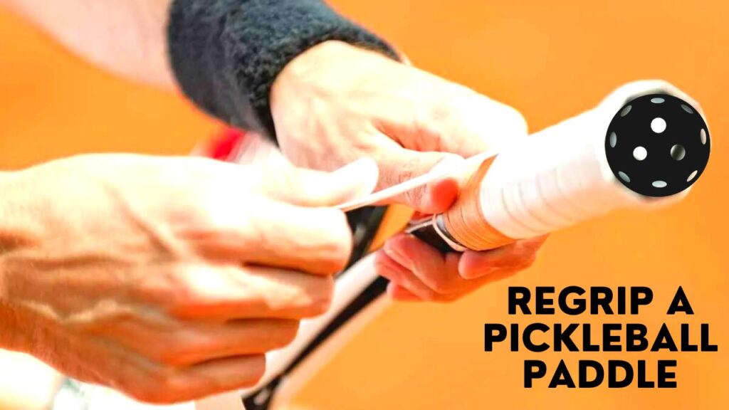 Regrip a Pickleball Paddle 