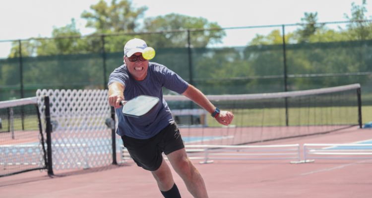 Jump in Pickleball