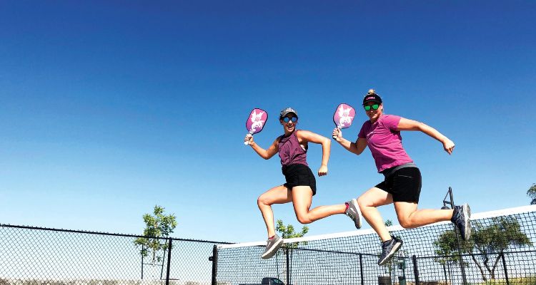 Jumping in Pickleball