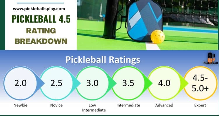 Pickleball 4.5 Rating Breakdown