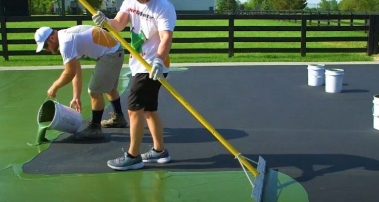 Play Pickleball on Concrete