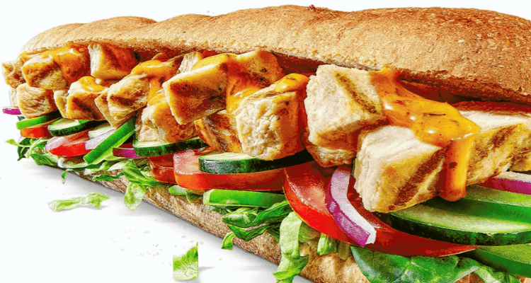 Pickleball Club sandwich by Subway