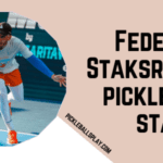 Federico Staksrud The pickleball star