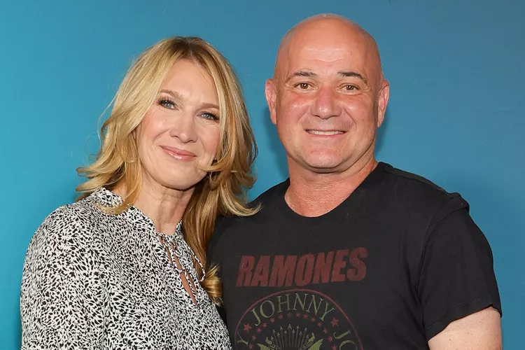 Andre Agassi and Steffi Graf