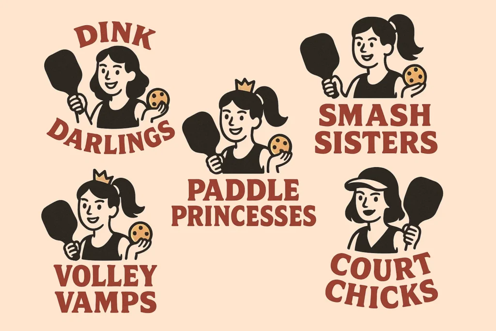 Female Pickleball Team Names