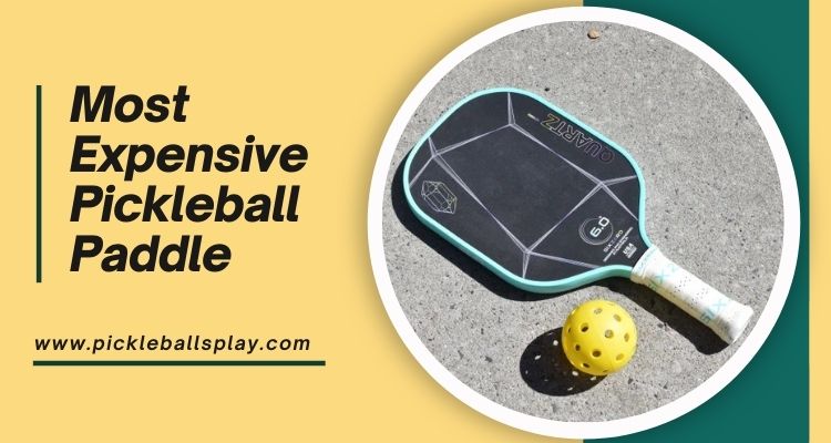 Most Expensive Pickleball Paddle
