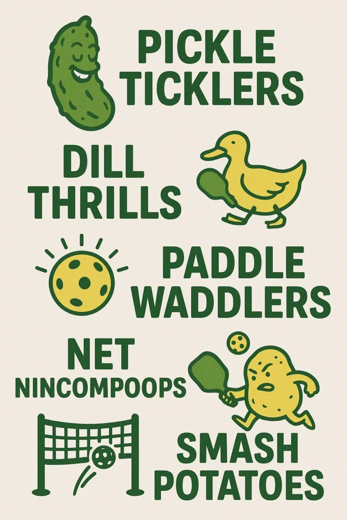 Pickleball Team Name