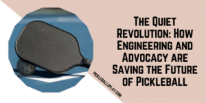 The Quiet Revolution: How Engineering and Advocacy are Saving the Future of Pickleball The Quiet Revolution How Engineering and Advocacy are Saving the Future of Pickleball