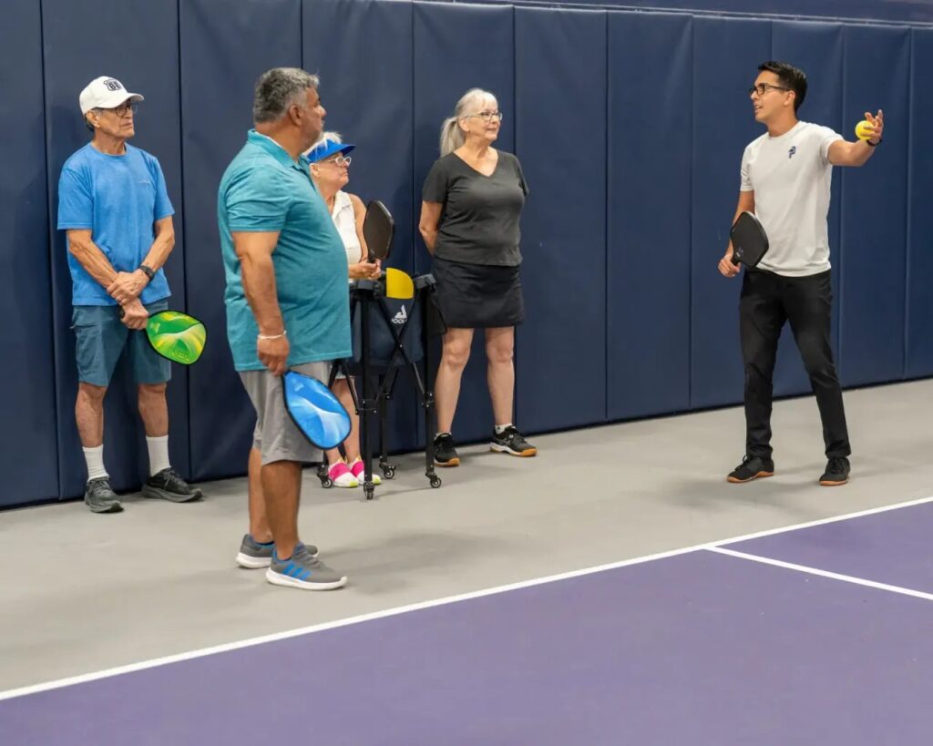 How to Pick a Pickleball Club in Austin (and Why Indoor Matters Here) pickleland-intro-lesson-beginners-group